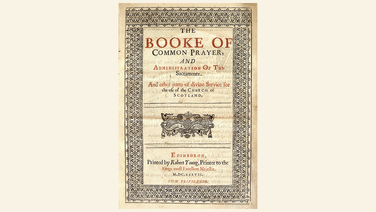 The 1637 Book of Common Prayer | Presbyterian Historical Society
